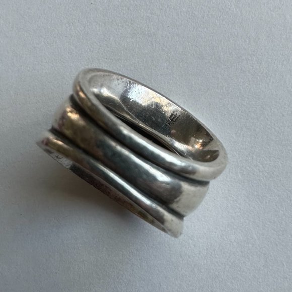 James Avery Heavy, Rare Retired Triple Dome Ring size 5.5 - Picture 4 of 4